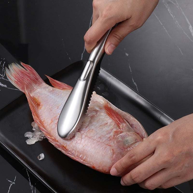 Fish Scale Planer Fish Scale Peeler Stainless Steel Gadget For Scraping Fish Scales Scale Device Scale Scale Brush Household Tool Fish Knife
